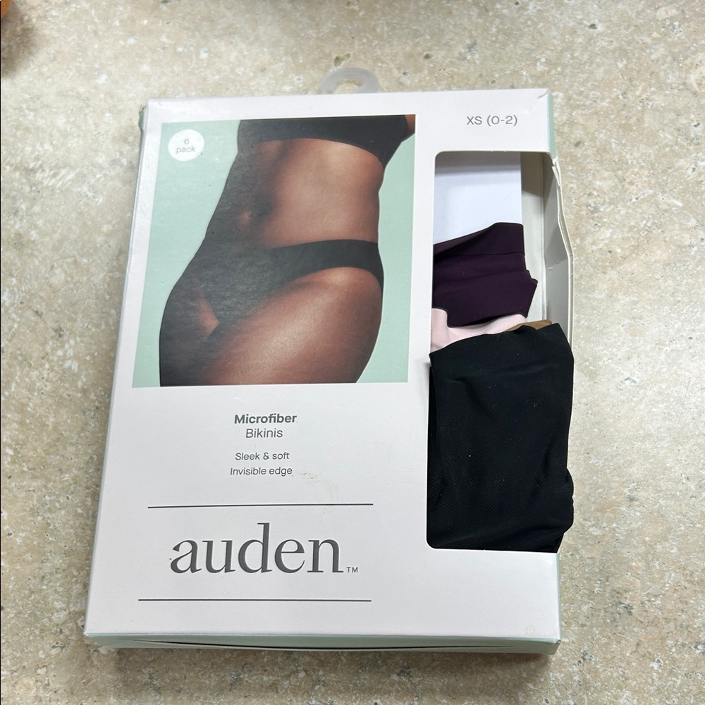 Auden Microfiber Bikinis 6Pack Undies - Picture 4 of 5